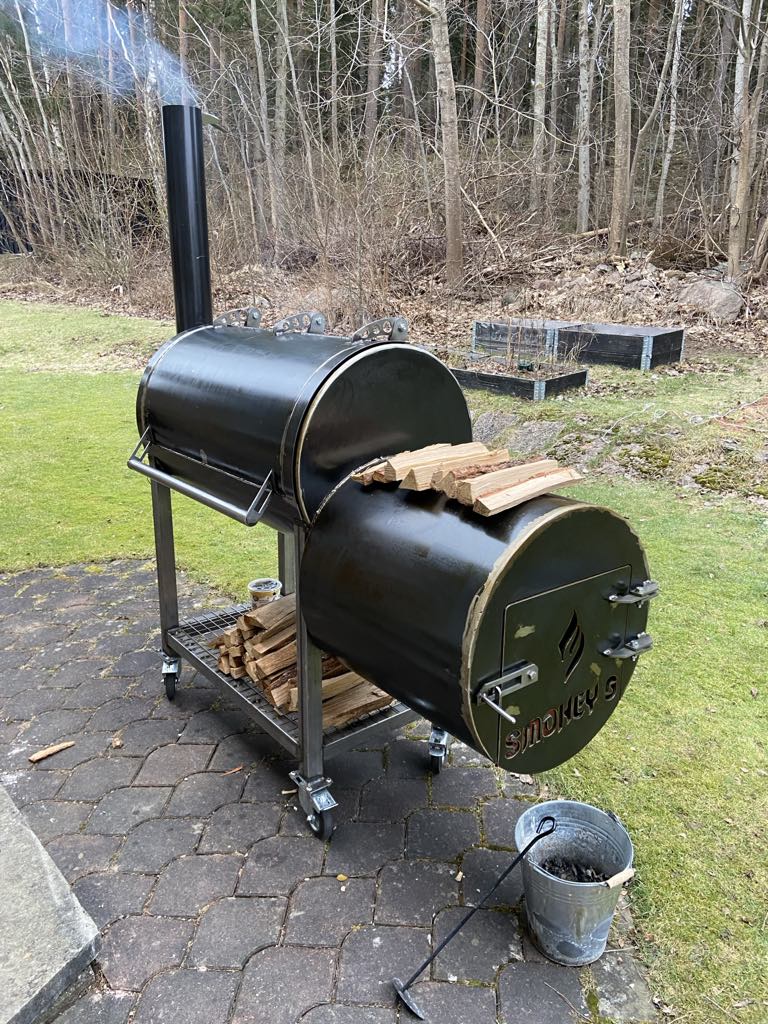 offset smoker,bbq,grill,bbq box,sverige,sweden