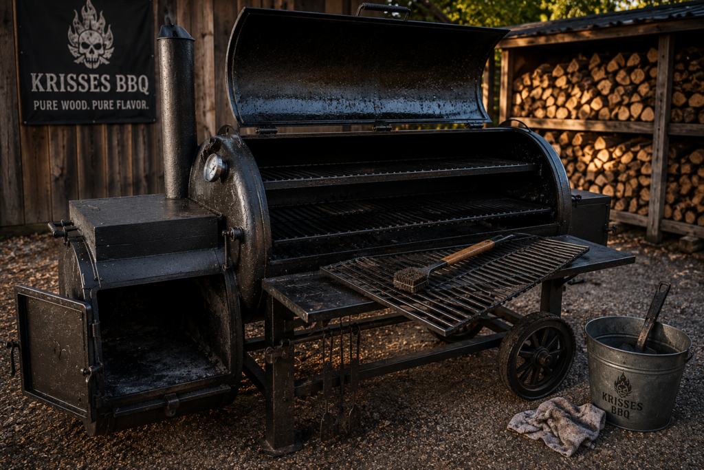 Hur rengör man en offset smoker? – Steg för steg efter varje grillning
