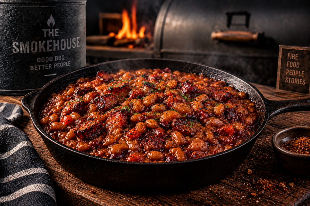 Smoked Pit Beans