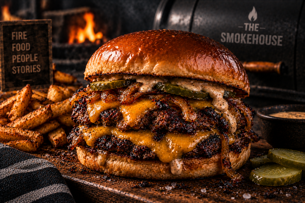 Smokehouse Double Smash Burger